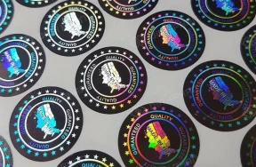Cắt Bế Logo Tem Nhãn Decal Phản Quang
