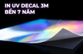 In UV 2 Mặt Decal 3M Mỹ