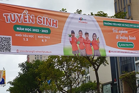In băng rôn treo ngoài trời chống thấm, chống phai màu