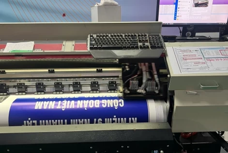 In bạt treo cổng chào ứng dụng trong sự kiện và lễ hội