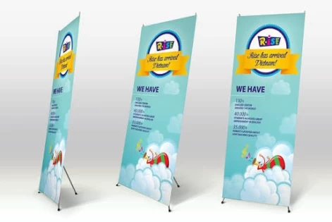 In standee cuộn chuyên nghiệp cho hội nghị, hội thảo, sự kiện