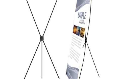 In Standee X giá rẻ tại TP HCM sắc nét bền đẹp