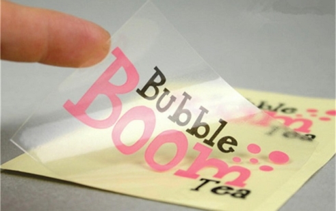 In UV 2 mặt decal trong và siêu trong