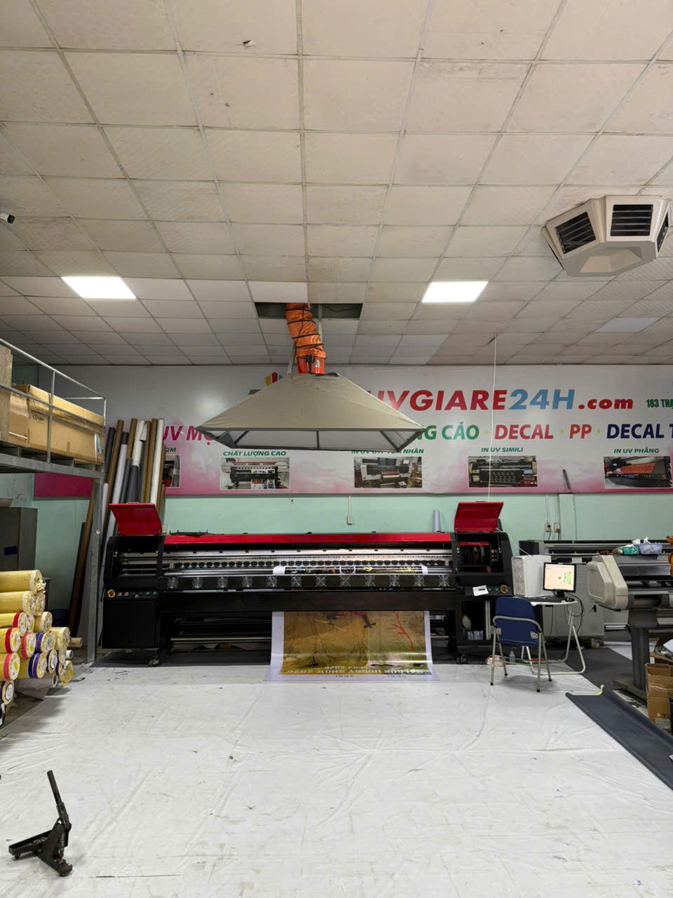 Bảng giá in bạt Hiflex đế xám