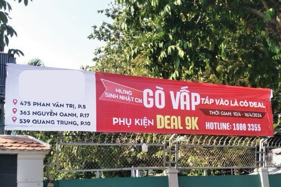 in băng rôn