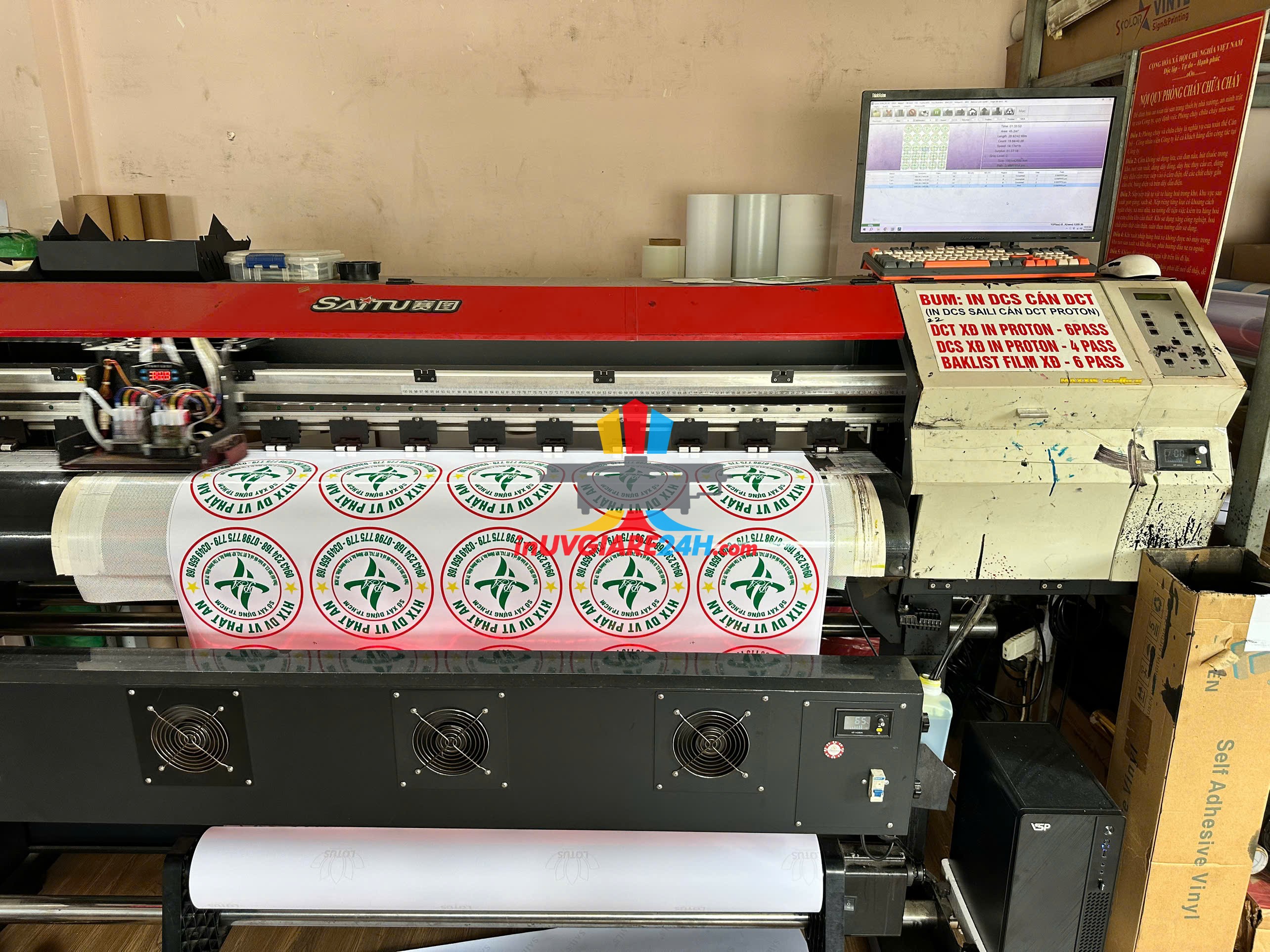 In decal 3M theo yêu cầu