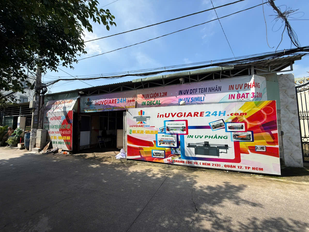 in UV khổ lớn