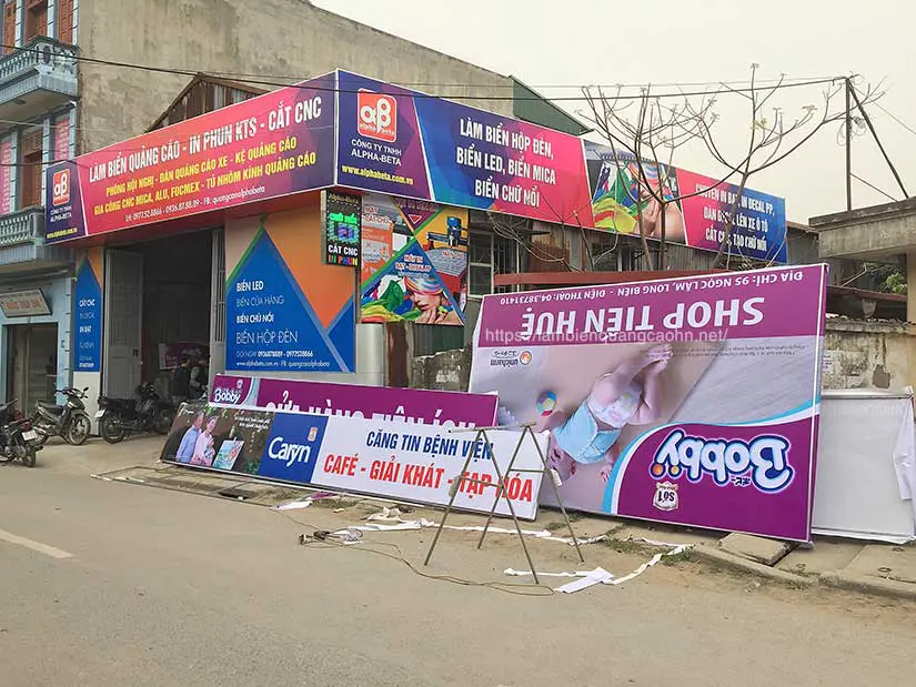 In bạt bảng hiệu giá rẻ