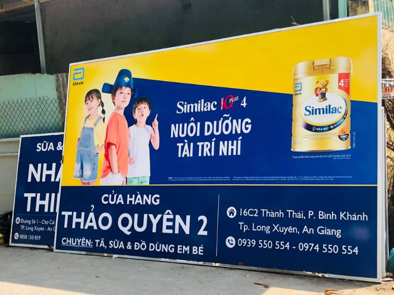 In bạt bảng hiệu ngoài 