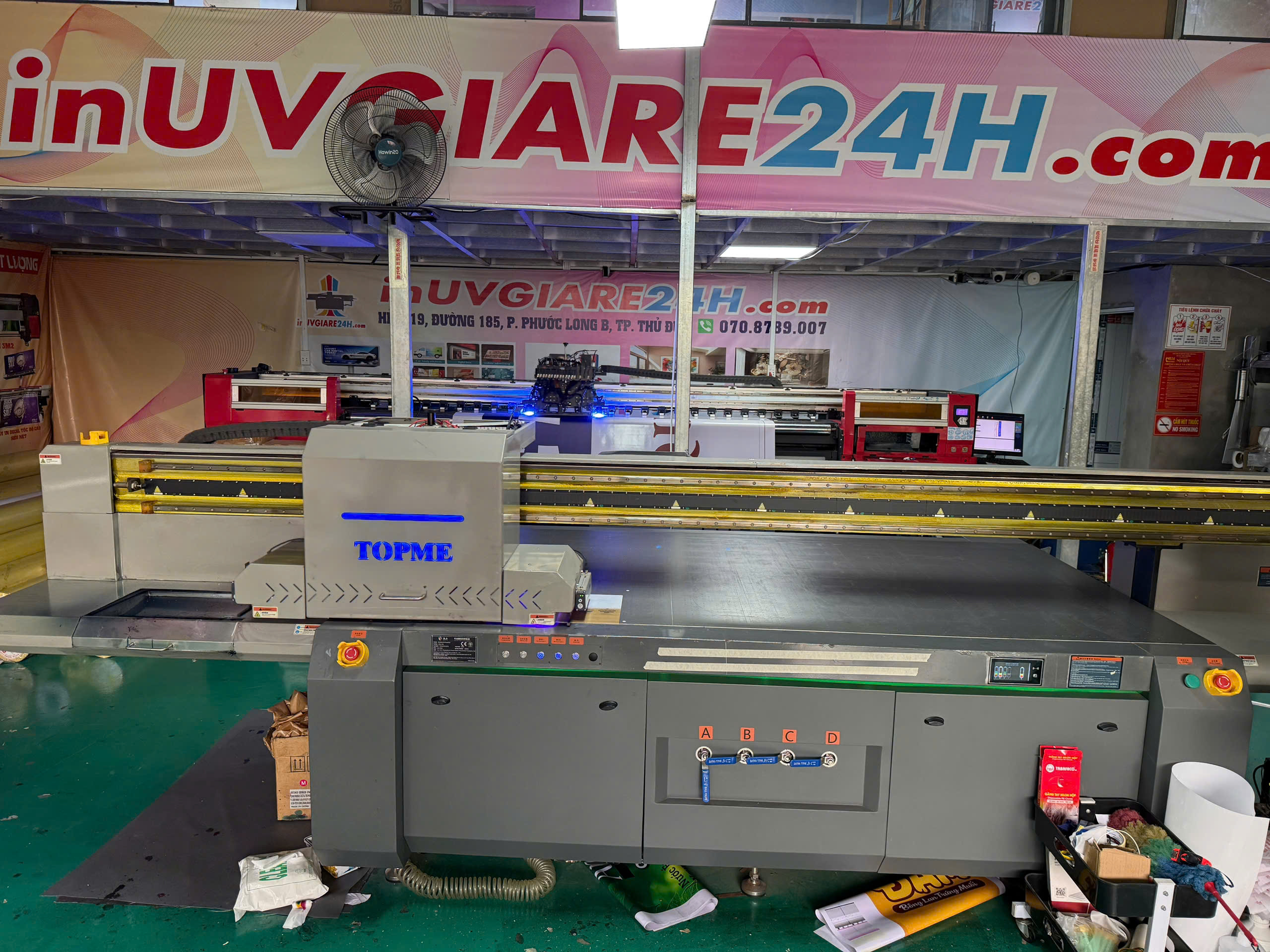 in decal UV 7 màu