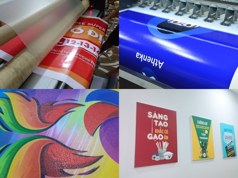 in PP trong nhà theo yêu cầu