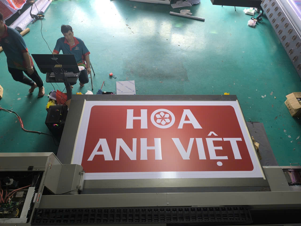 in bạt UV không gân