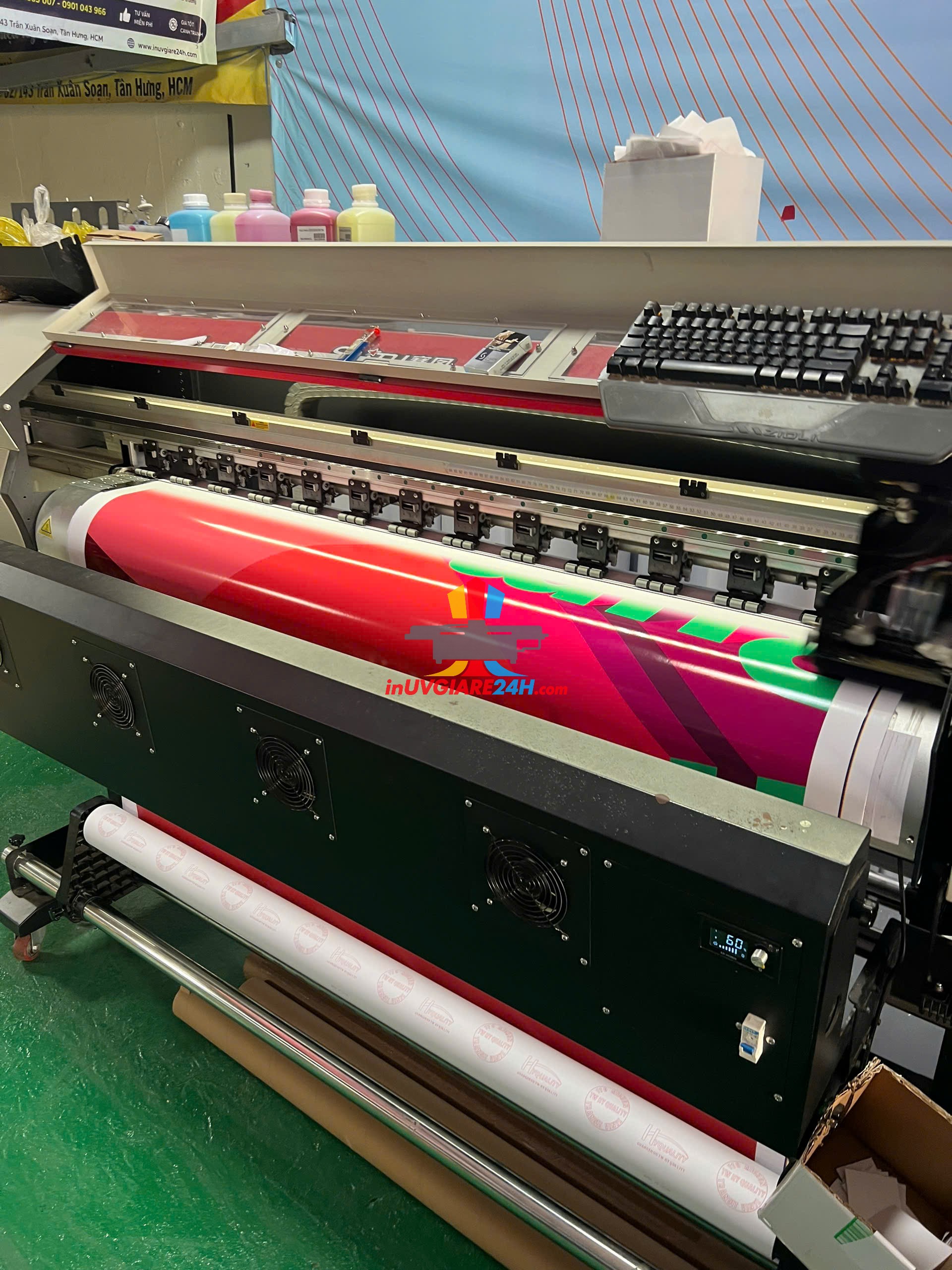 In UV decal sữa