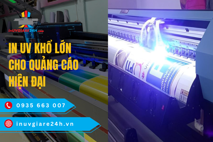 In UV Khổ lớn cho quảng cáo hiện đại