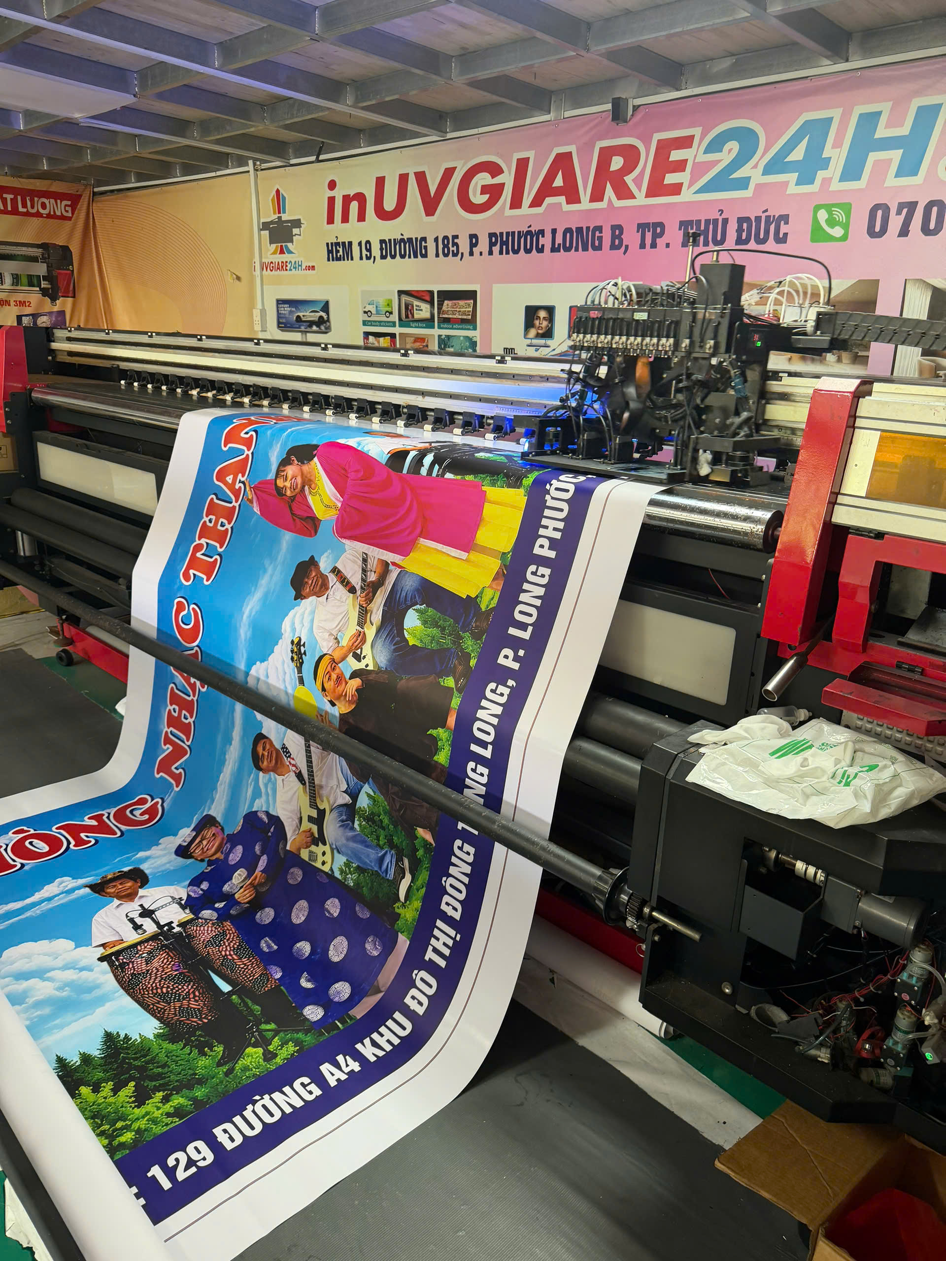 In UV Khổ lớn Ngoài Trời