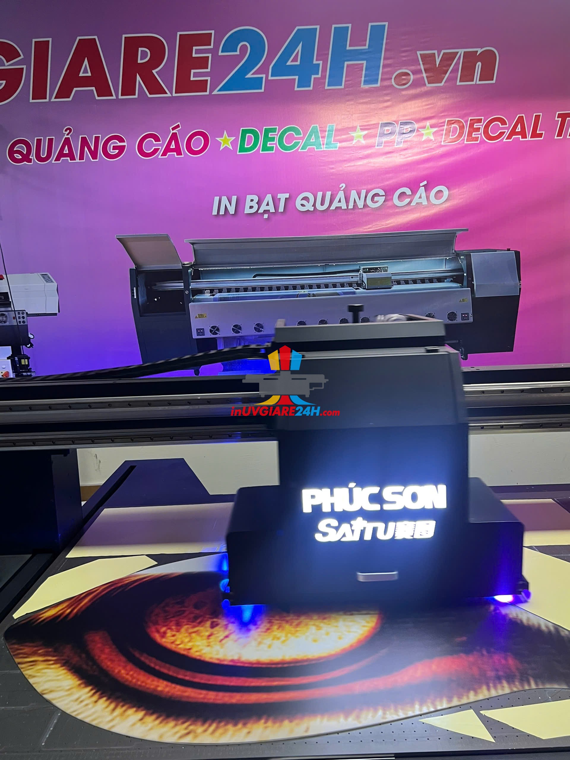 In UV mica