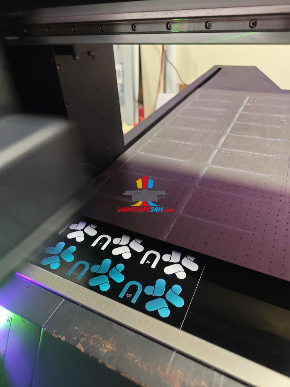 In UV mica