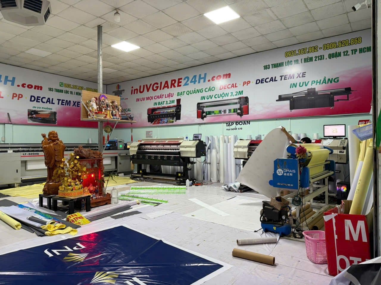 In UV Khổ lớn Phúc Sơn - Người đồng hành kiến tạo những tuyệt tác khổ lớn