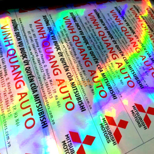 in decal UV 7 màu