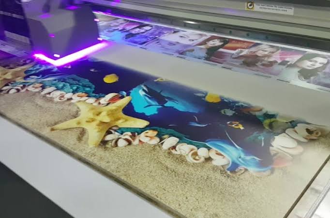 in UV phẳng 