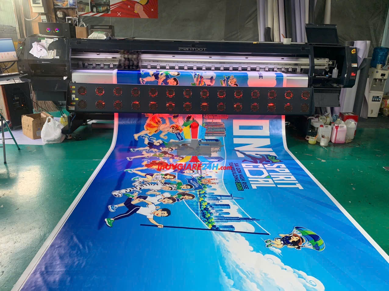 In UV bạt Hiflex 24h