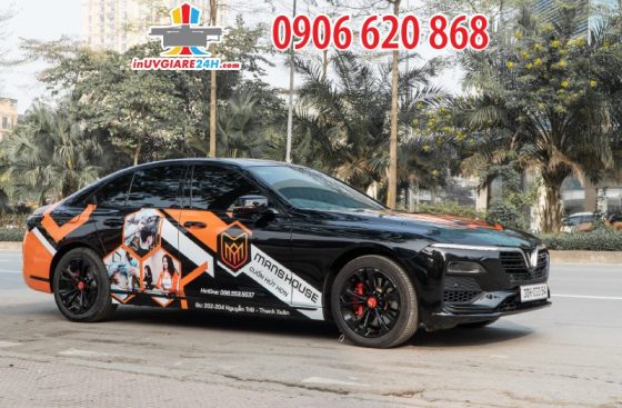 Decal proton dán xe