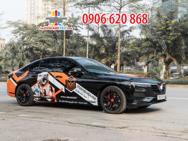 Decal proton dán xe