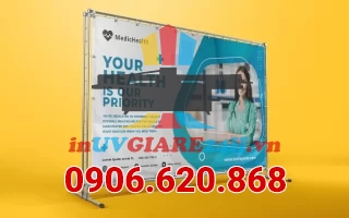 In bạt Hiflex treo pano, backdrop sự kiện, banner khuyến mãi