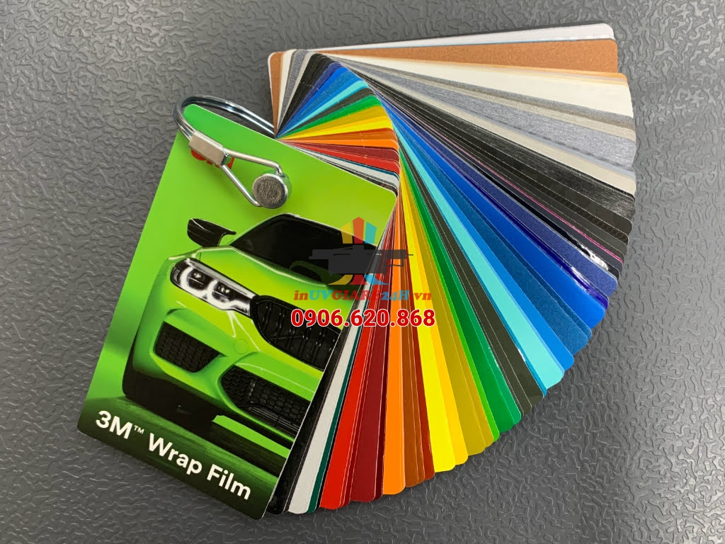 In decal 3M cao cấp – Giải pháp tem nhãn bền đẹp, chịu thời tiết cực tốt
