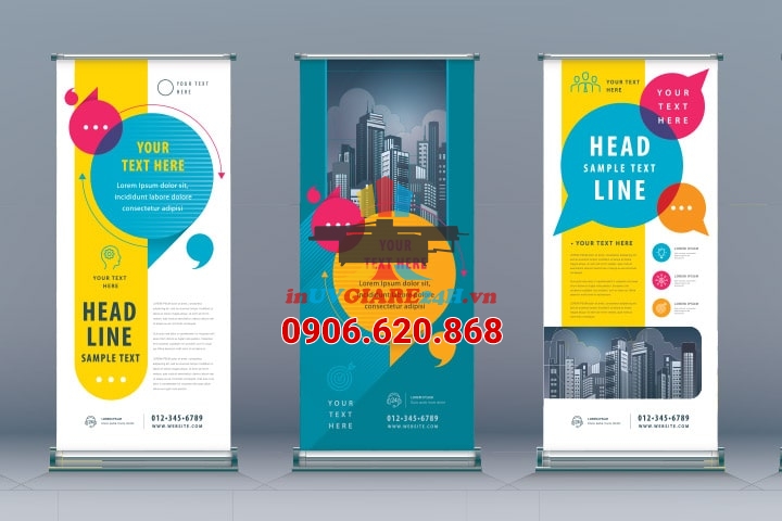 In Standee cuộn quảng cáo sự kiện – Giải pháp truyền thông hiệu quả