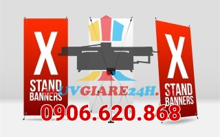 Tìm hiểu về in Standee X: Ưu điểm, kích thước và ứng dụng thực tế