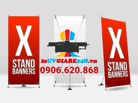 Tìm hiểu về in Standee X: Ưu điểm, kích thước và ứng dụng thực tế