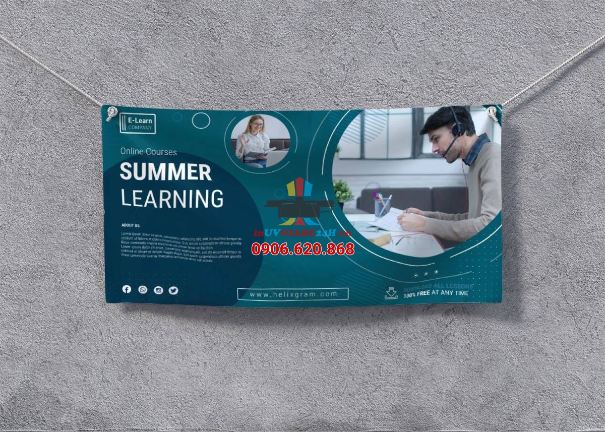 In bạt Hiflex xuyên sáng và không xuyên sáng – Khác nhau thế nào?