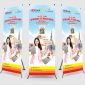 In Standee chữ X là gì? Ưu điểm và ứng dụng phổ biến trong quảng cáo