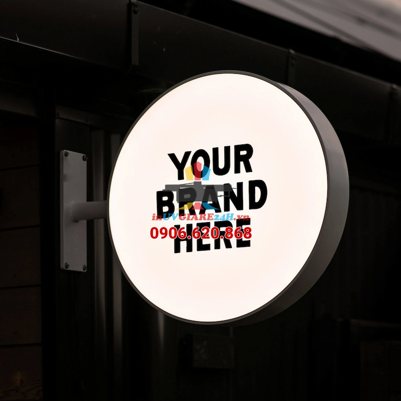 In UV hộp đèn quảng cáo