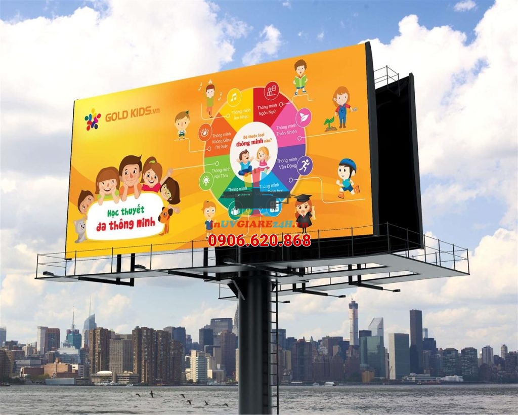 In decal quảng cáo ngoài trời: Công nghệ in bền màu, chống nắng mưa